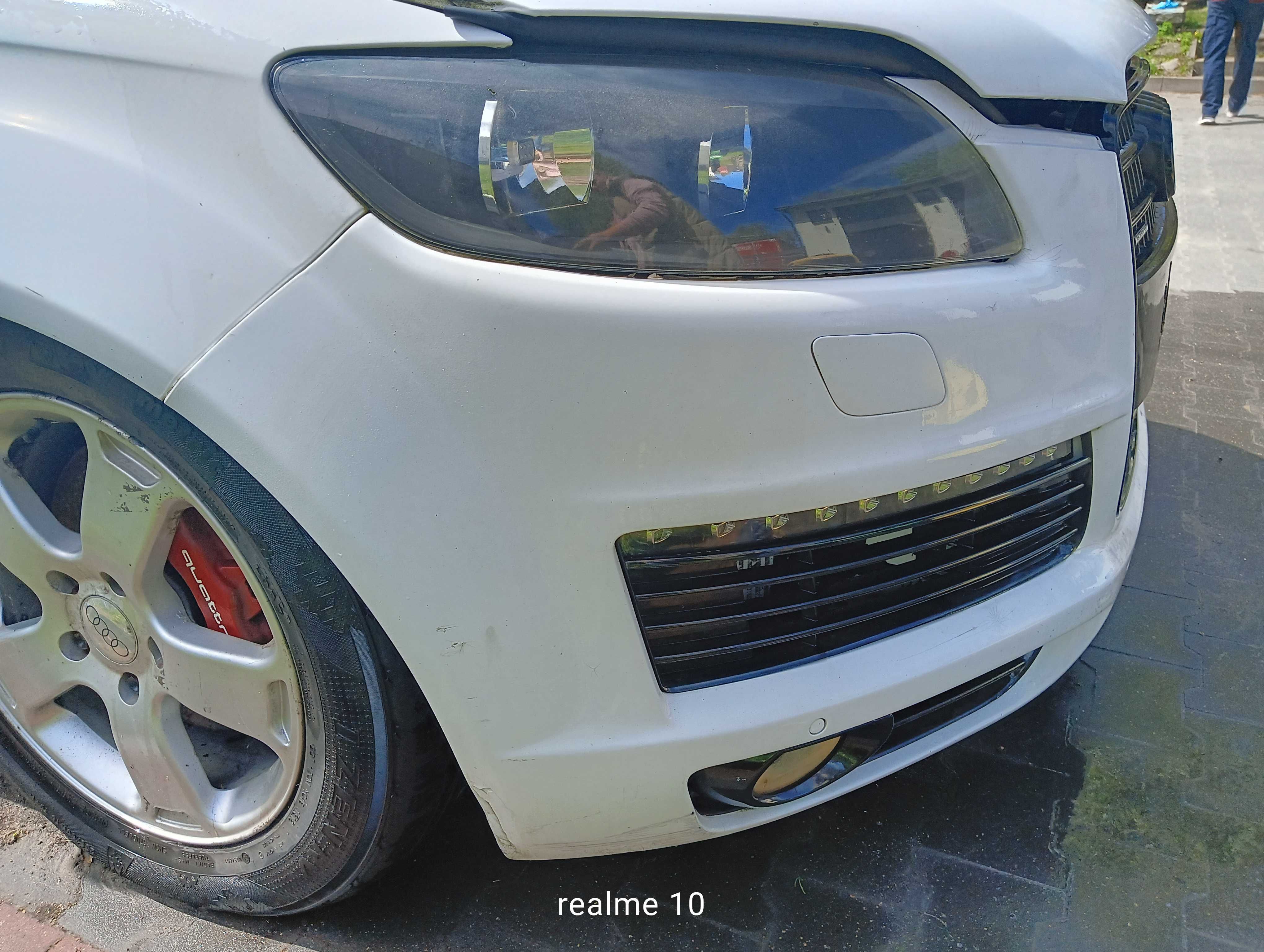 Zderzak przód PDC grill atrapa komplet Audi Q7 S-line