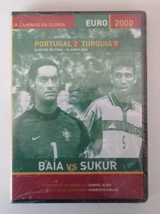 EURO 2000 - Portugal x Turquia (DVD NOVO / SELADO)