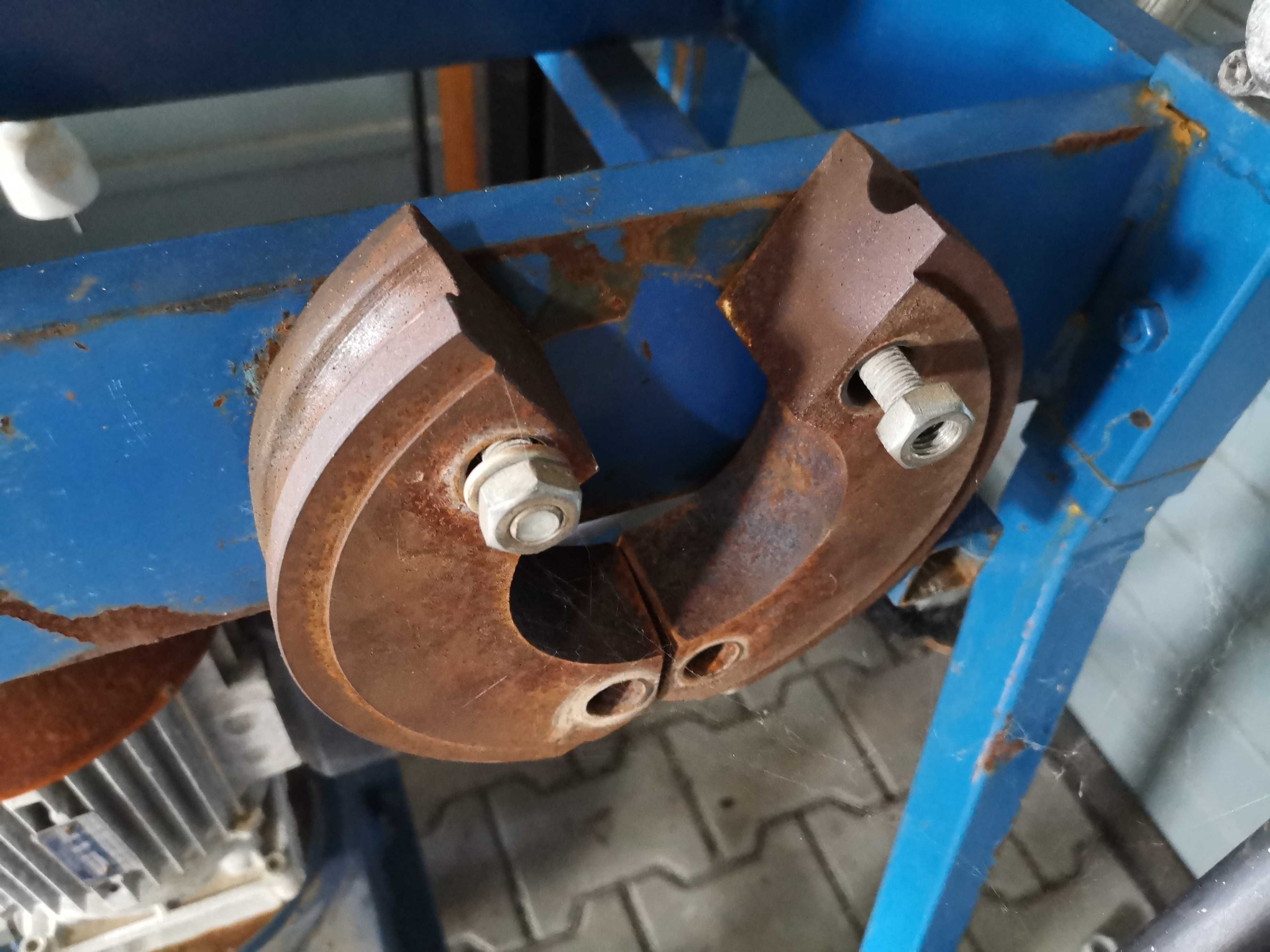 Zawalcarka do lin praska prasa hydrauliczna szczyparka łuparka
