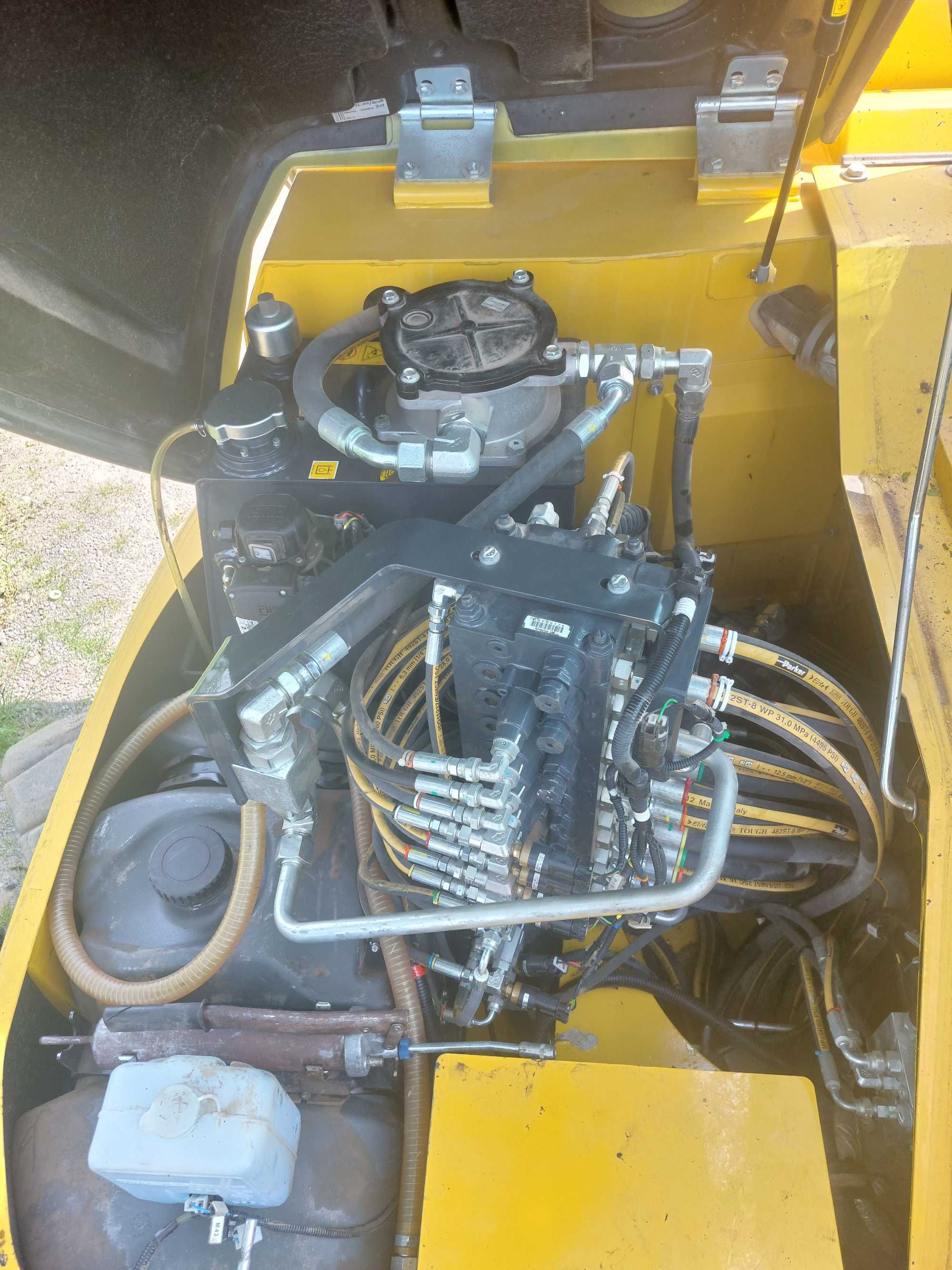 Koparka Komatsu PC80MR-5 8t, 2019r, zamiana na  wózek, 3 Ośka kiper