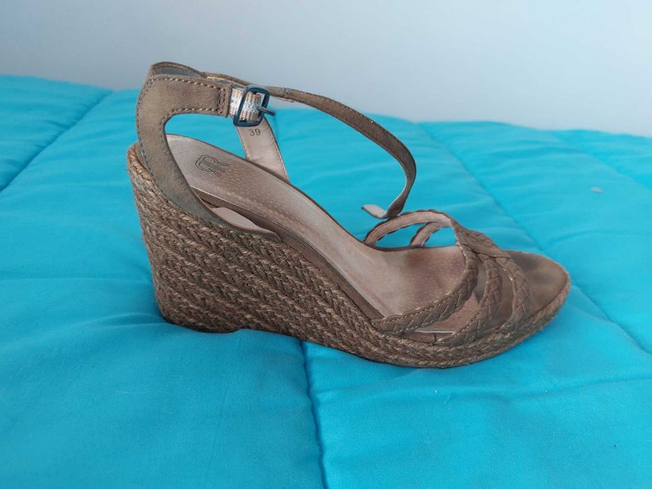 Sandálias de Cunha La Redoute Senhora – Tamanho 39