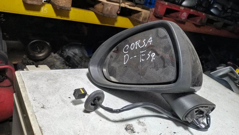 Retrovisor Opel Corsa D Esquerdo