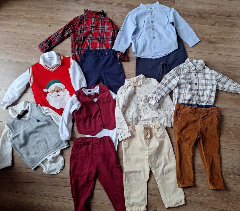 Paka ubranek dla chłopczyka rozmiar 92