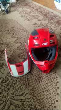 Kask fox xs/s na motor cross