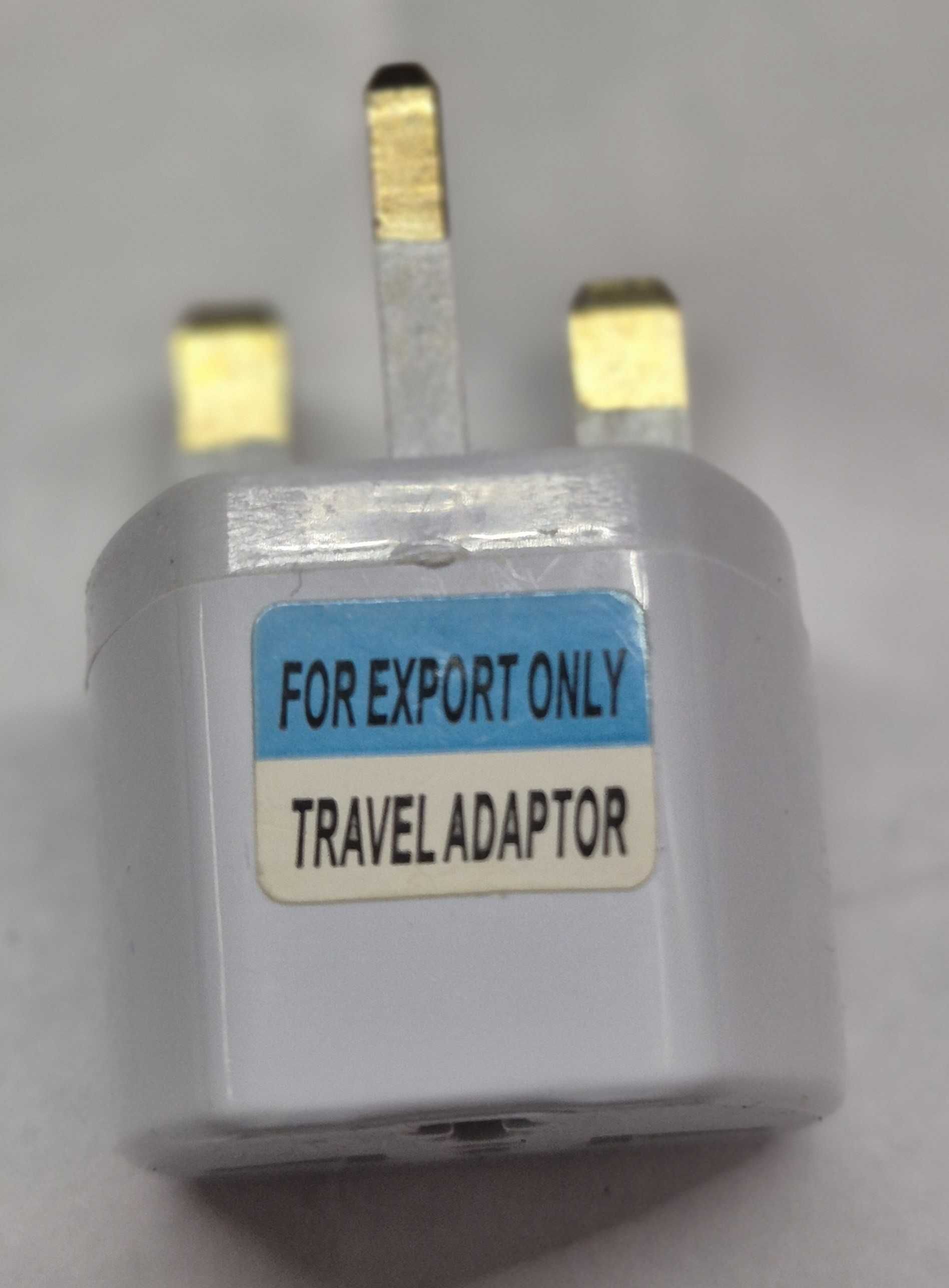 Adaptador energia Universal-Reino Unido branco