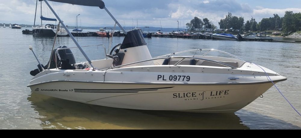 Łódź, motorówka  AnMarin 465 evinrude 40hp