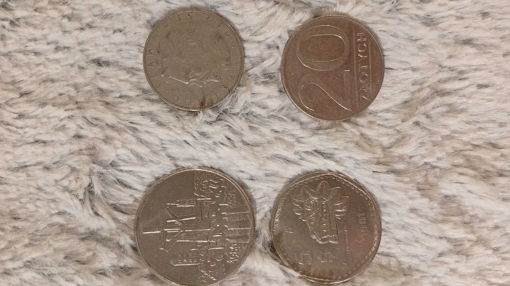 Zestaw monet kolekcjonerskich