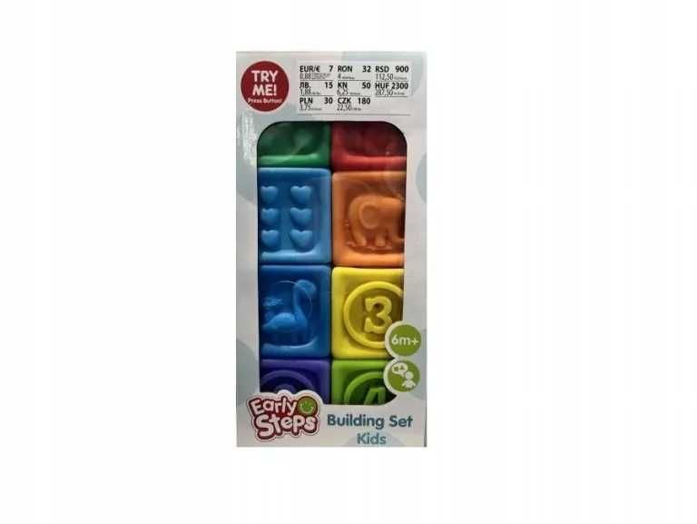 Early Steps klocki sensoryczne dla dzieci 6M+