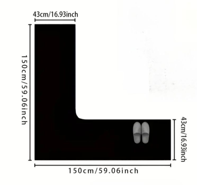 Mata antypoźlizgowa do kuchni