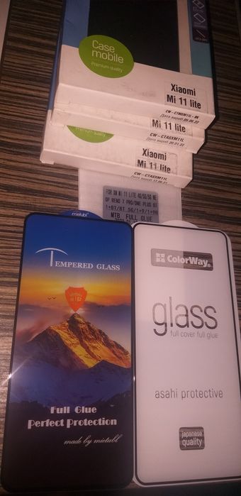 Poco C65 Xiaomi Redmi 13C Защитное стекло Полная Проклейка Олеофобка