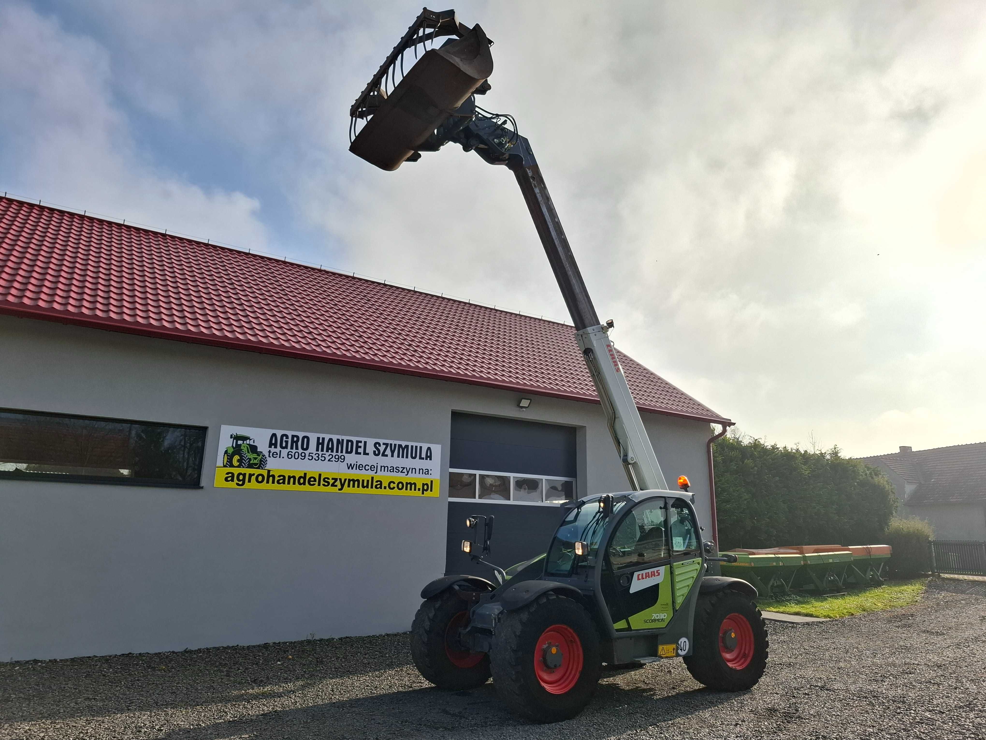 Claas SCORPION 7030 VARIPOWER, Krokodyl, Klimatyzacja, BEZ ADBLUE