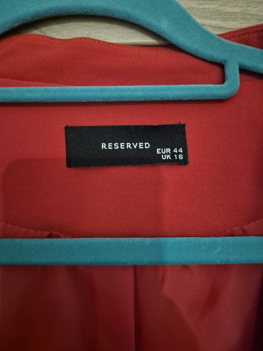 Czerwona marynarka Reserved rozmiar 44