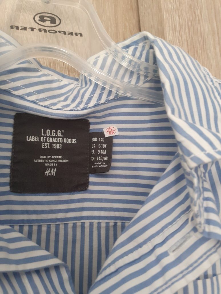 Koszula chlopieca w paseczki H&M