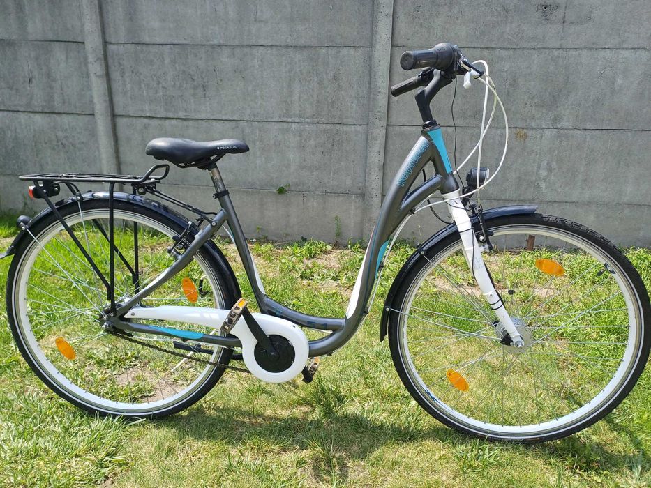 Rower Miejski Damski Niska Rama HOPRIDER Koła 28 cali Rama 48cm 19cali