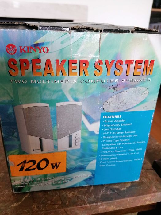 Sistema de som Kinyo como novo