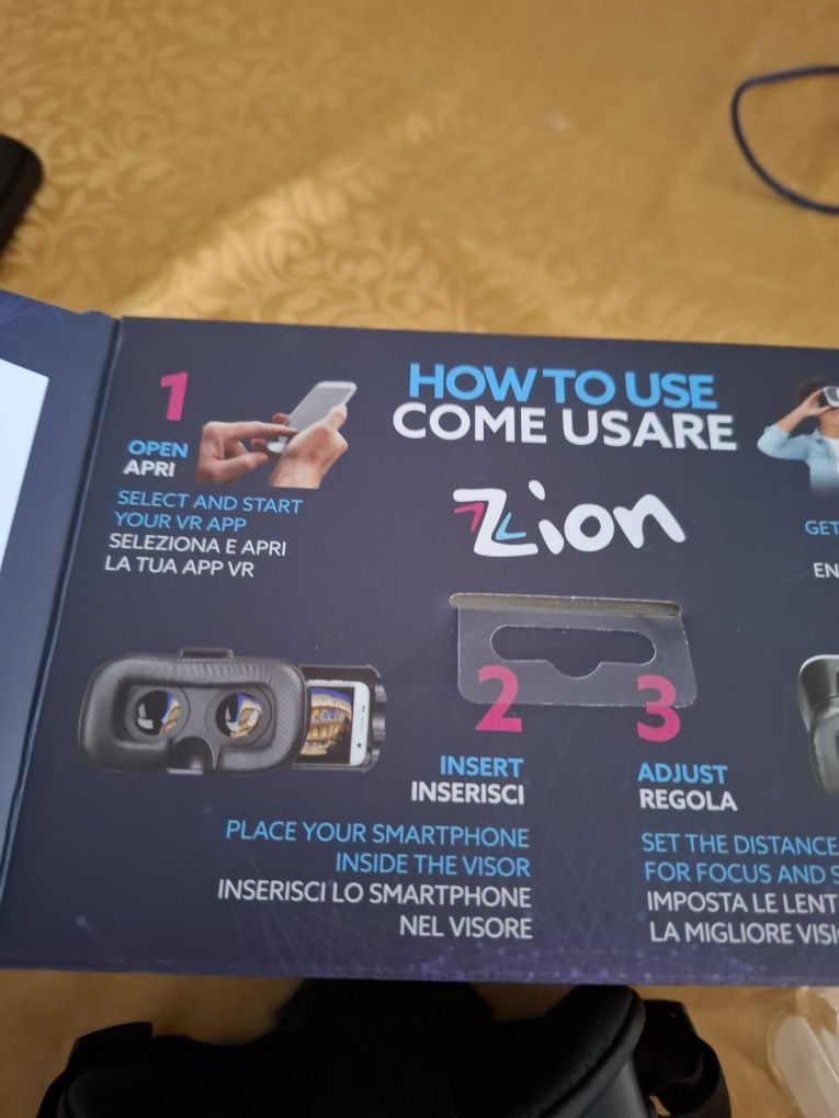 Oculos de realidade virtual