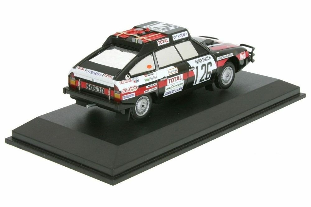 Norev - Citroen CX 2400 GTI - Dakar 1981 - Jean Paul Luc