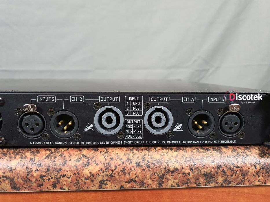 PKN Audio XD-2500 | 2x1500W | Powersoft, Lab Gruppen, Crown, Crest