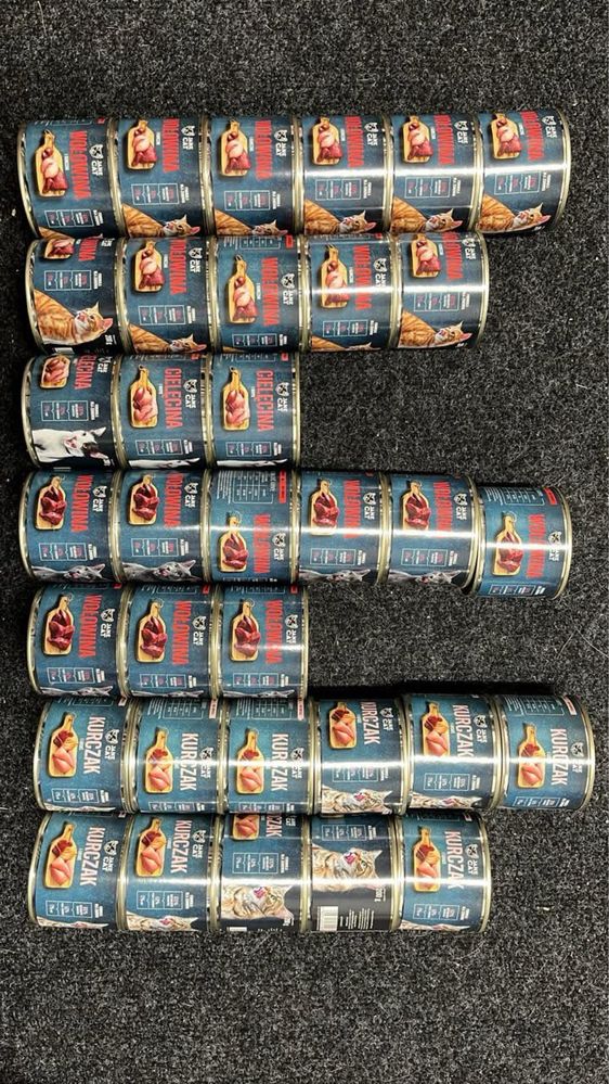 Karma mokra dla kota Jane Cat 34 puszki 200g
