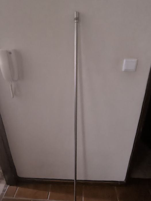 Suporte para cortinas extensível