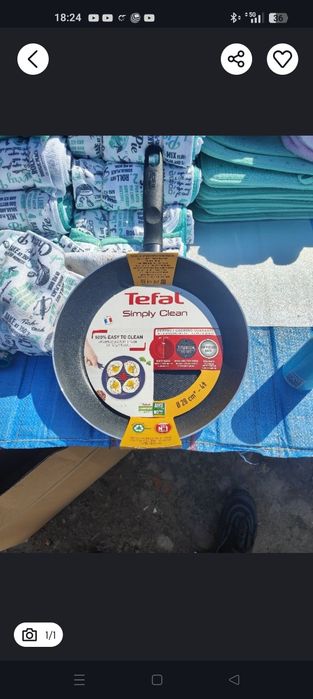 Patelnie Simple clean 28 .duża ilość sztuk