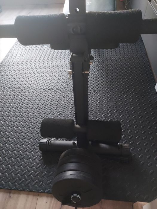 Wielofunkcyjna ławka z modlitewnik do ćwiczeń prasa nóg trening siłowy