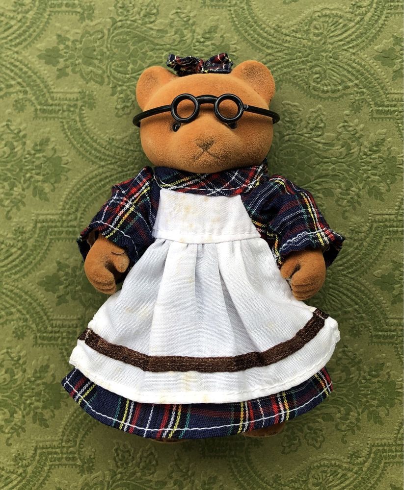 Figurka babcia miś Bear Family Berenwald Sylvanian Families vintage