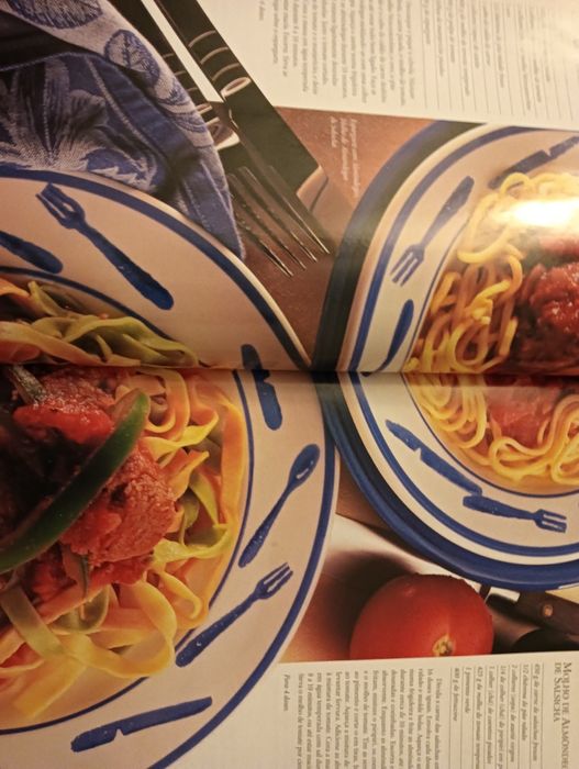 Massas: Acompanhamentos - Pratos principais - Como Novo