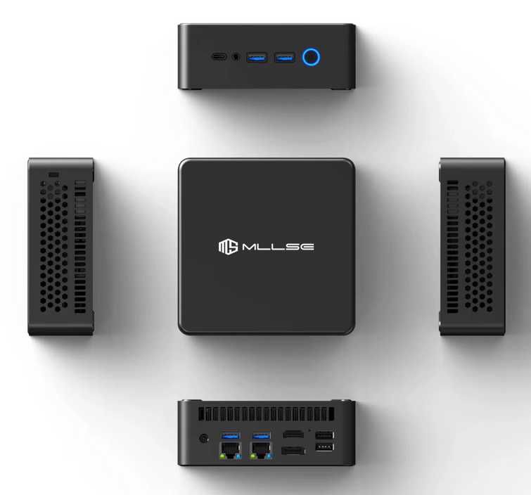 MINI PC MLLSE K2 Ryzen7735HS 16GB-DDR5 1TB-SSD Win11Pro BT5.2