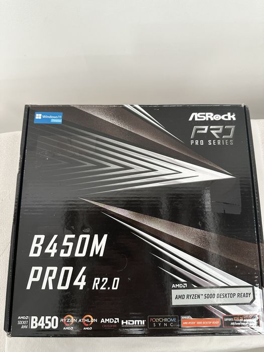Материнська плата ASRock B450M Pro4 R2.0