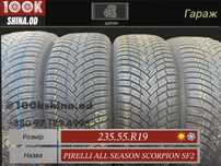Шины БУ 235 55 R 19 Pirelli Scorpion all season SF2 комплект всесезон