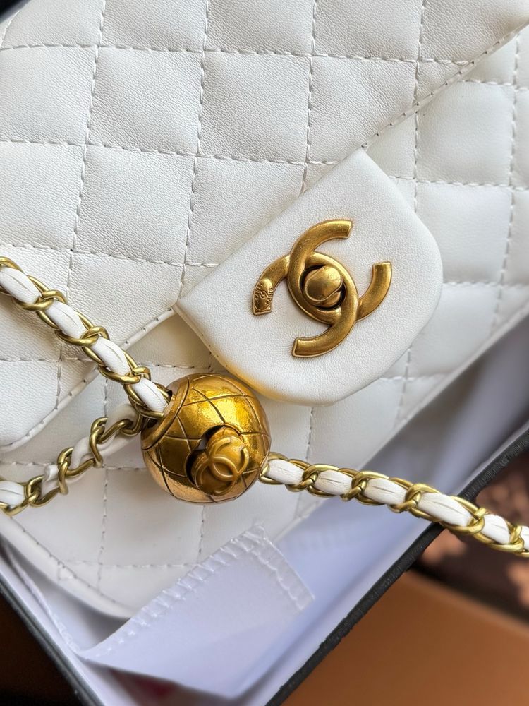 Сумка жіноча Chanel шанель чорна біла сіра шкіряна сумочка женская