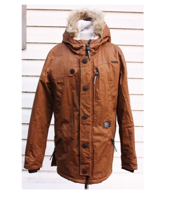 Granatowa Kurtka parka House Design Code