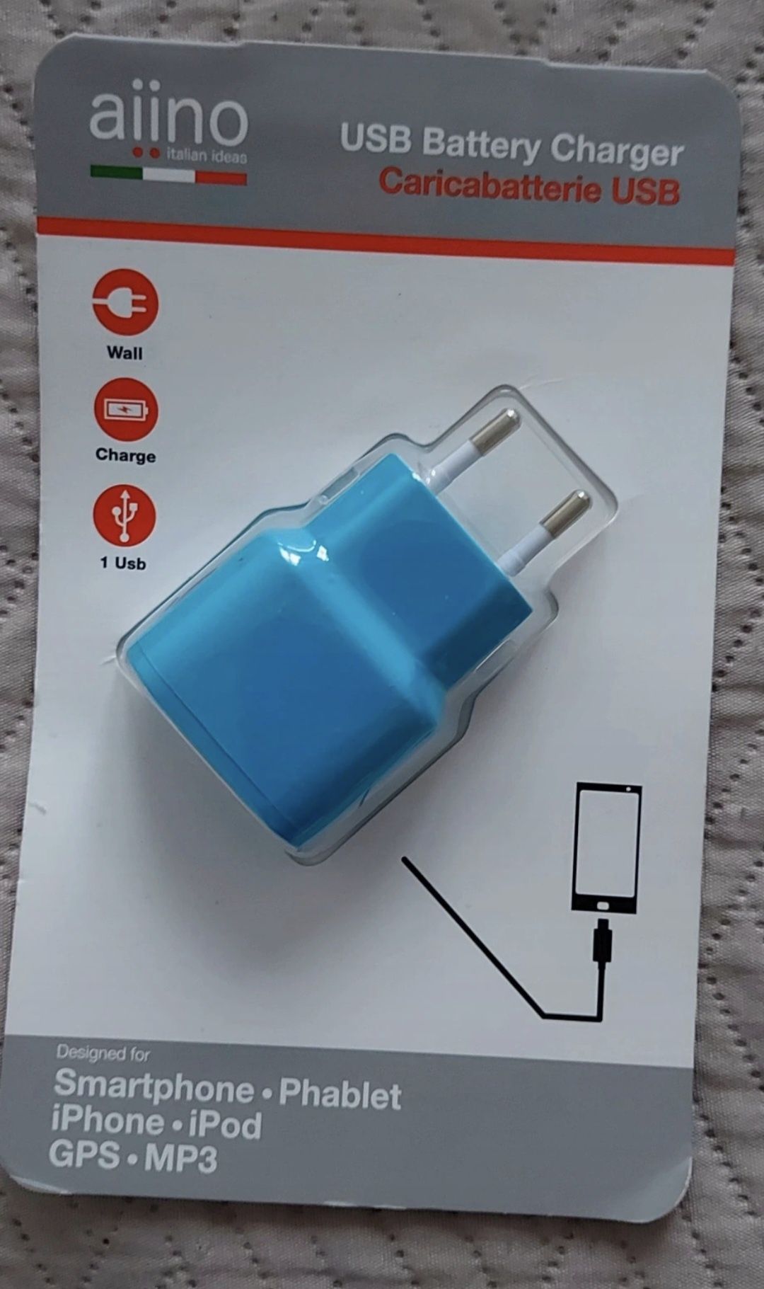 Ładowarka usb 2.0 aiino sieciowa