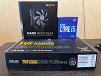 Продаю Комплект: i5-10400F + TUF Z490-Plus WiFi + be quiet! Dark Rock