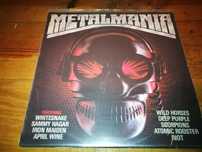 VARIOS (METAL) METALMANIA(Ed Port-1980) (I Maiden, W Worses, D Purple.
