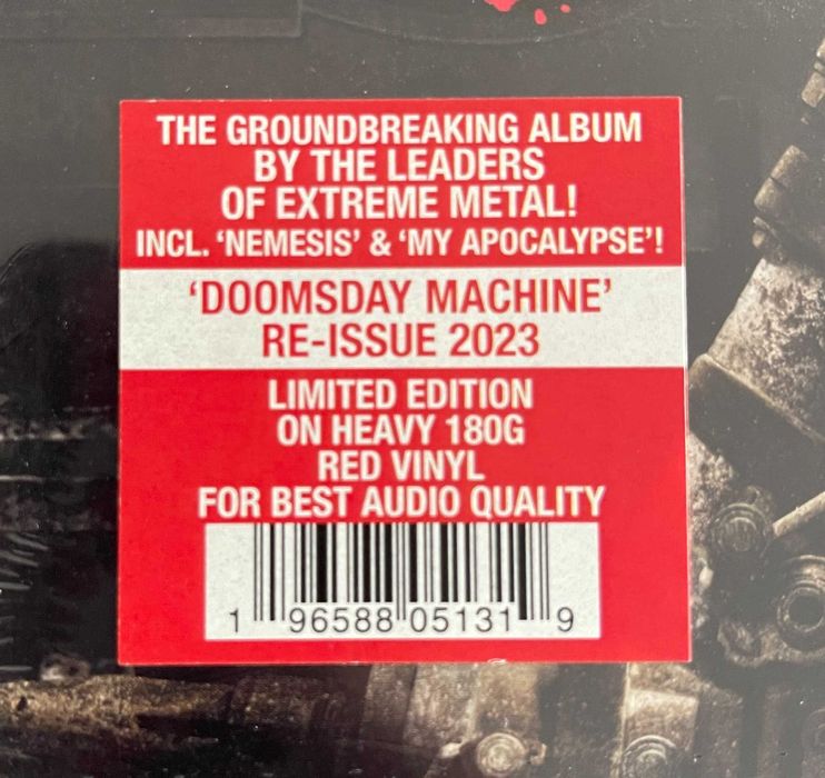 LP (Red) Arch Enemy - Doomsday Machine