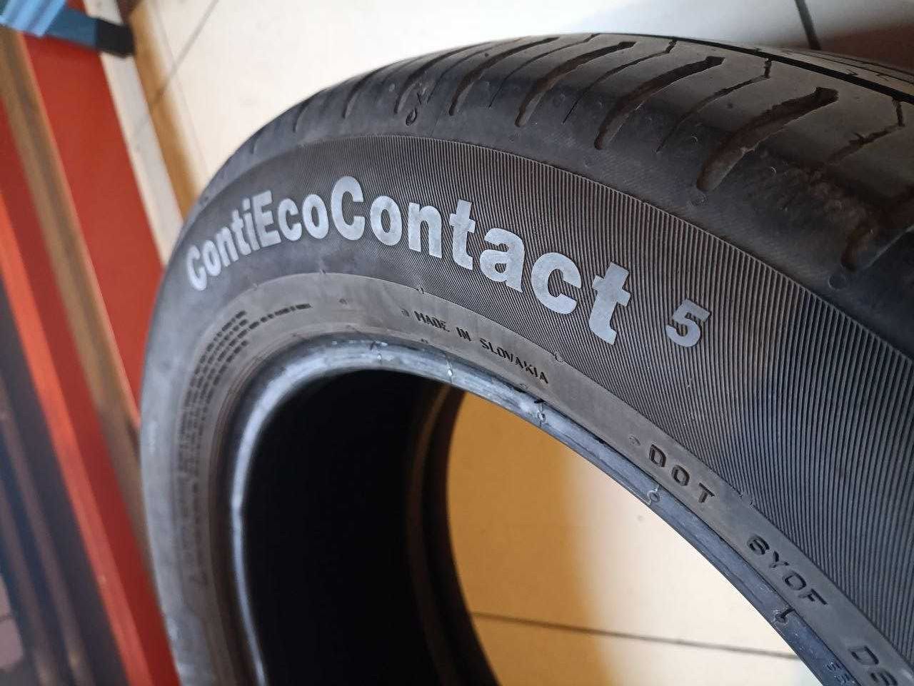 Пара шин б/у 205/55R16 91V Continental ContiEcoContact 5