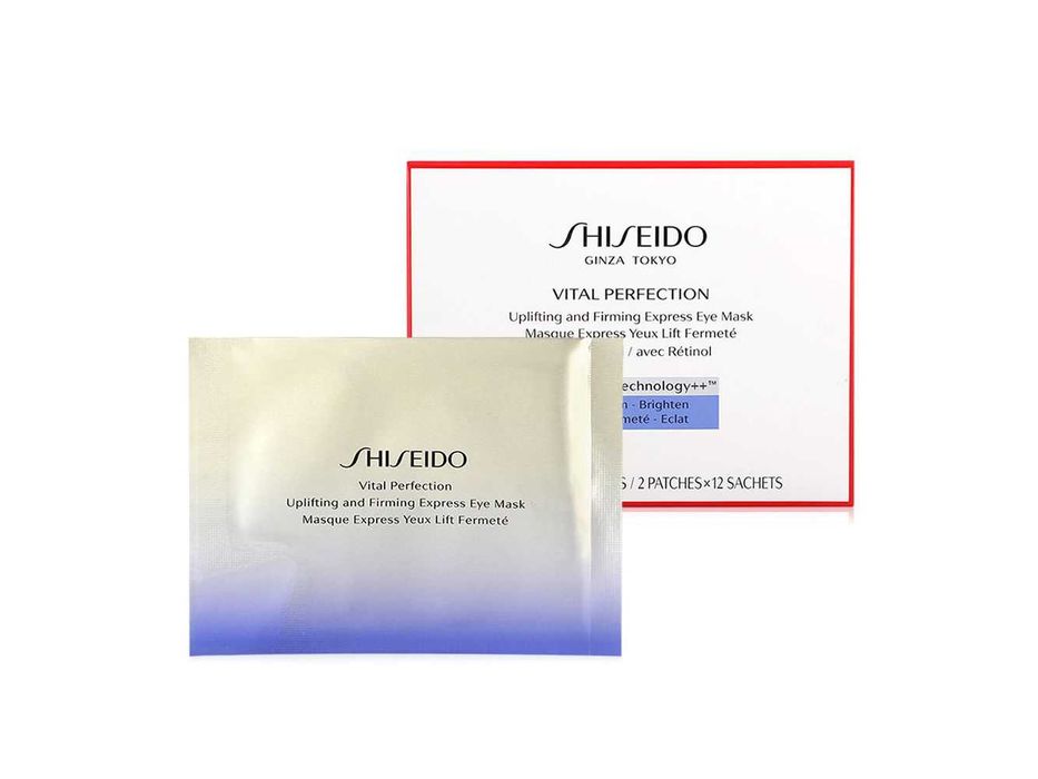 Maski Shiseido Vital Perfection Uplifting and Firming Express Eye Mask