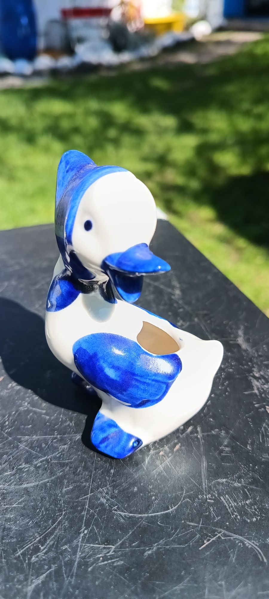 Dwie kaczuszki porcelanowe