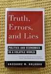 Truth, Errors, and Lies Grzegorz Kołodko książka po angielsku
