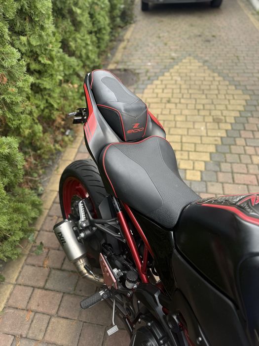 Kawasaki z900 czerwony motocykl naked a2 okazja