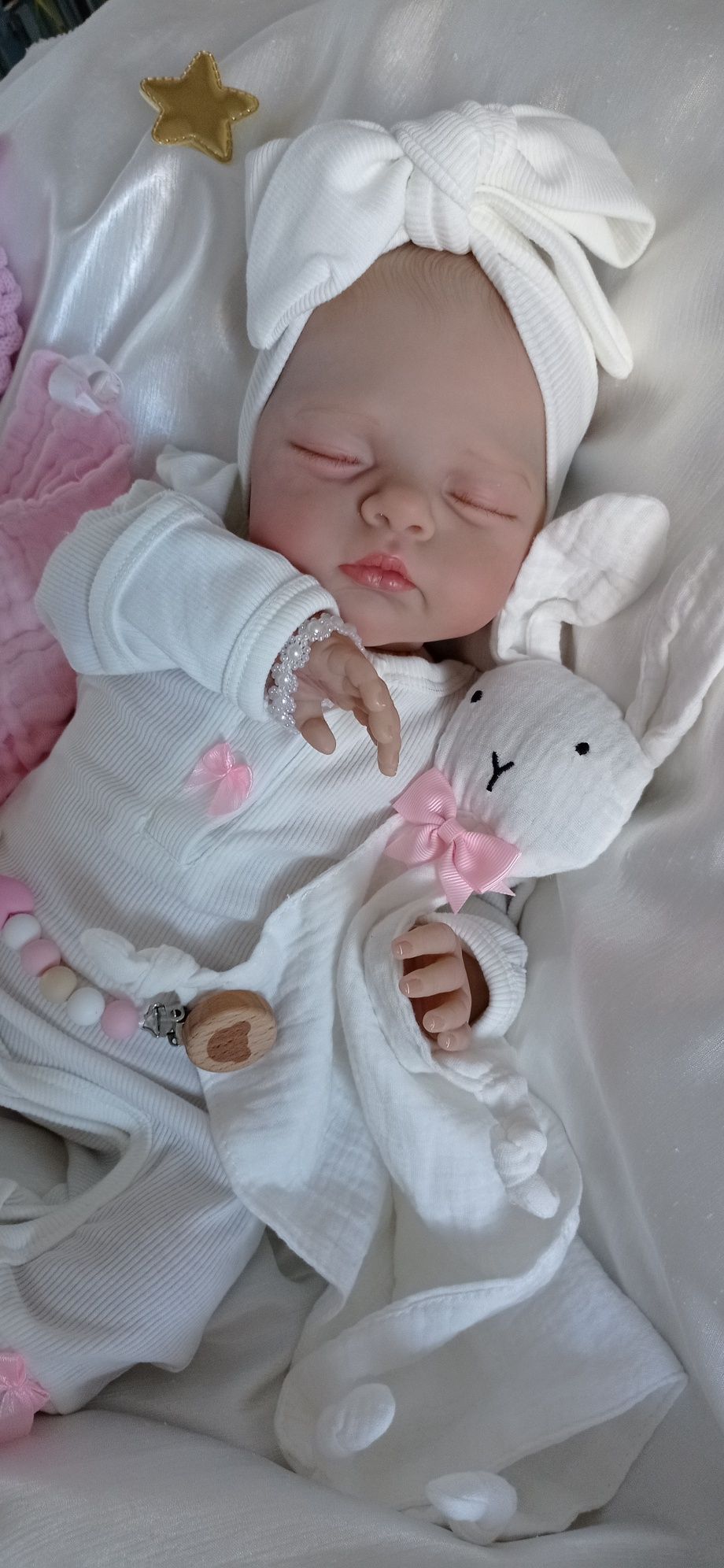 Cudowna lala w typie reborn jak prawdziwe niemowle