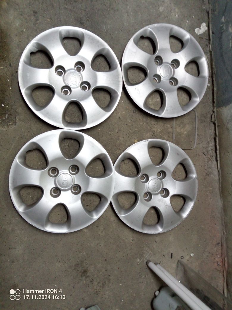 Oryginalne kołpaki kia 15 4x114,4 Tanio Wysylka