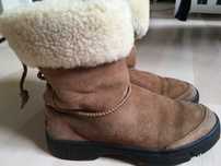 Ugg emu oryginalne skórzane kożuch owczy 37 38 brązowe oryginalne