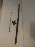 Wędka feeder  Delphin + kołowrotek Shimano + plecionka daiwa