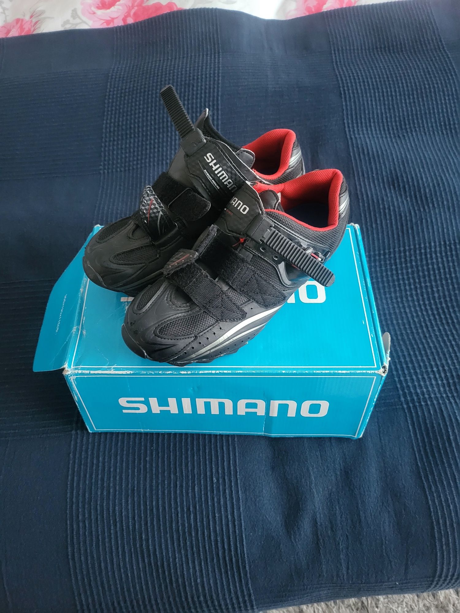 Czarne buty na rower SHIMANO SH-M087L,
