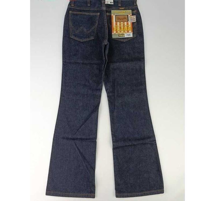 Calças Ganga/Jeans WRANGLER *boca de sino* Slim Fit Cut 1970's Vintage