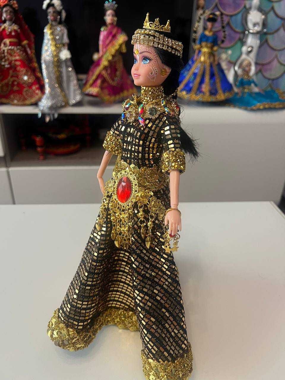 Lalka Barbie - Indyjska Księżniczka Sarah - rękodzieło