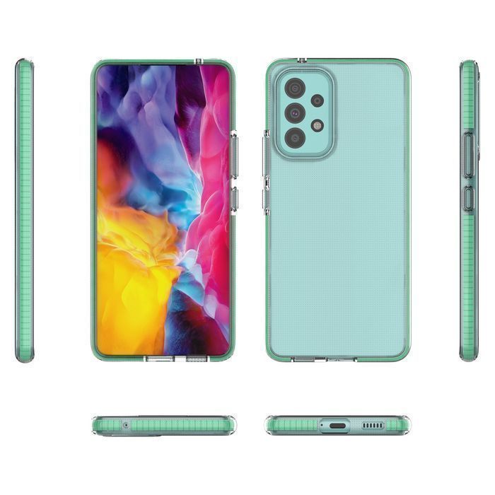 Eleganckie etui żelowe Spring Case do Samsung Galaxy A73 - Czarny